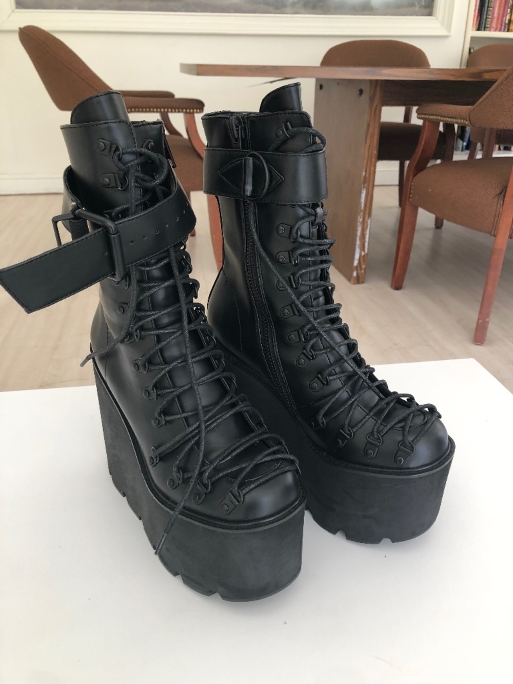 Dolls Kill Current Mood Traitor Boots